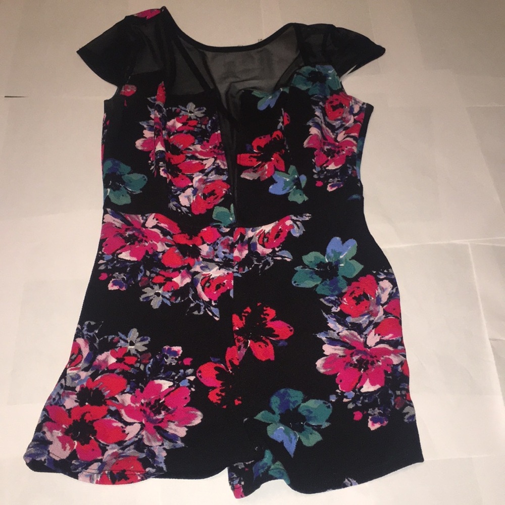 Floral shorts One-Piece